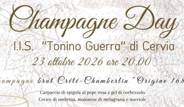 Copertina champagne day